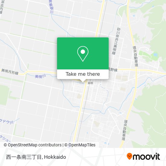 西一条南三丁目 map