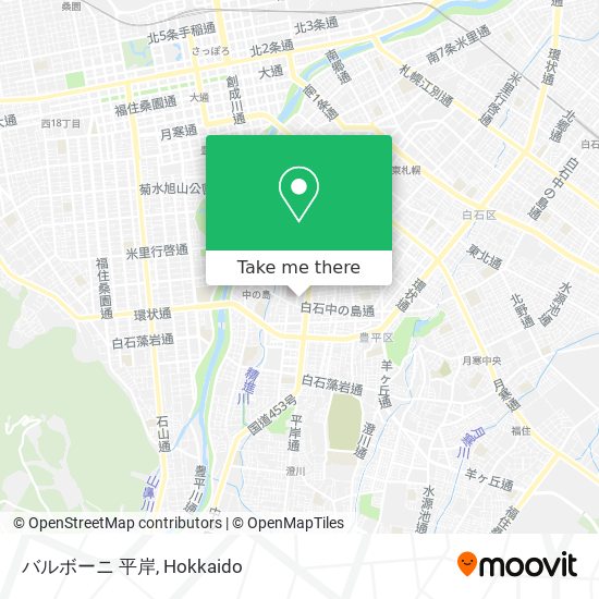 バルボーニ 平岸 map