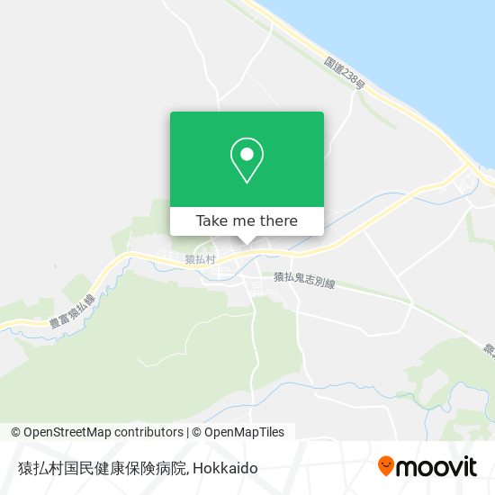 猿払村国民健康保険病院 map