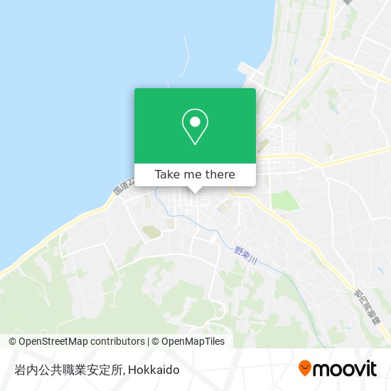 岩内公共職業安定所 map