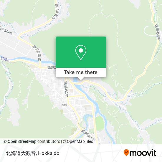 北海道大観音 map