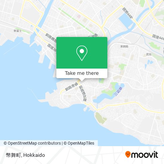 幣舞町 map