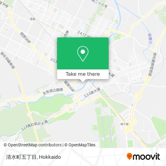 清水町五丁目 map