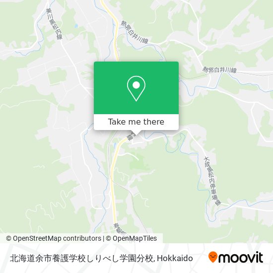 北海道余市養護学校しりべし学園分校 map