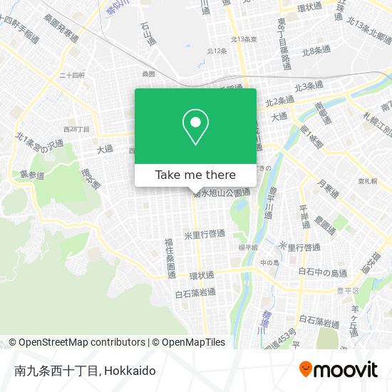 南九条西十丁目 map