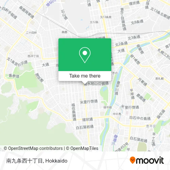 南九条西十丁目 map
