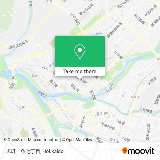 旭町一条七丁目 map