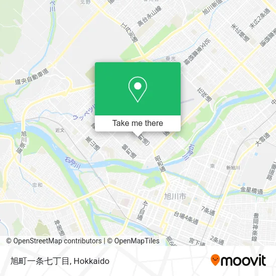 旭町一条七丁目 map