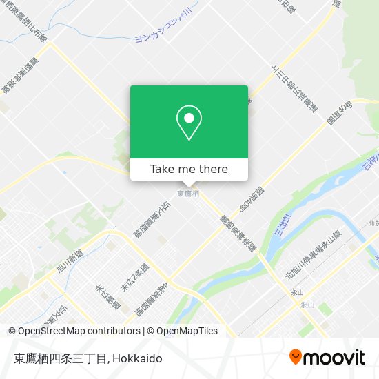 東鷹栖四条三丁目 map