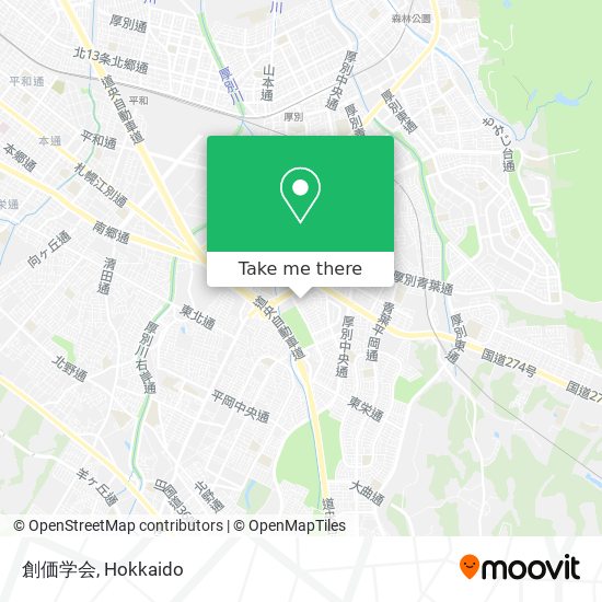 創価学会 map