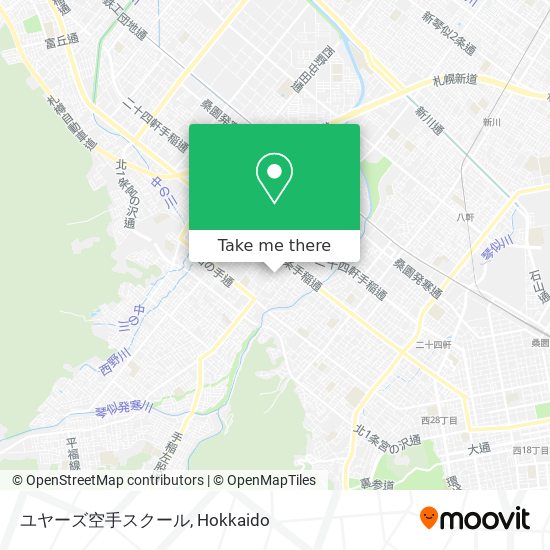 ユヤーズ空手スクール map