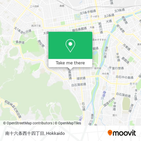 南十六条西十四丁目 map