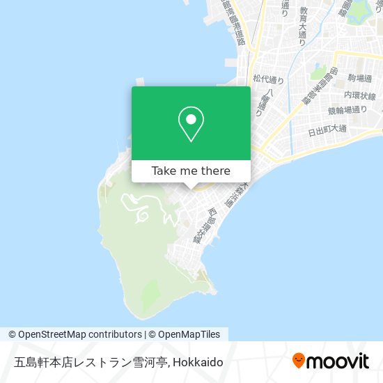 五島軒本店レストラン雪河亭 map