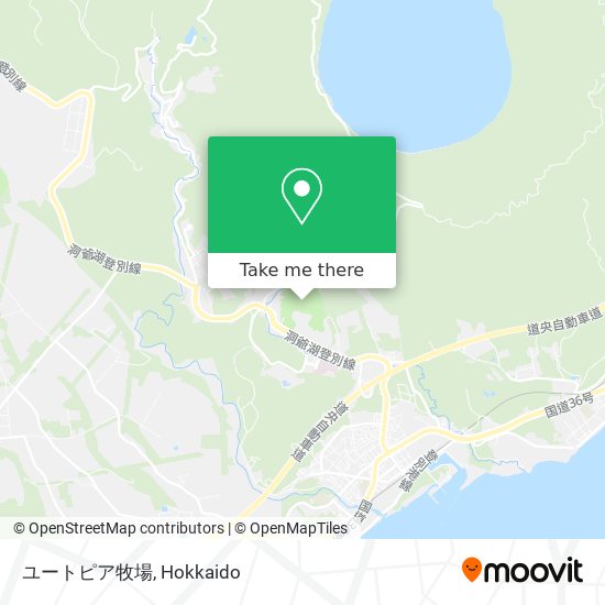 ユートピア牧場 map