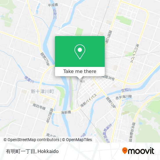 有明町一丁目 map