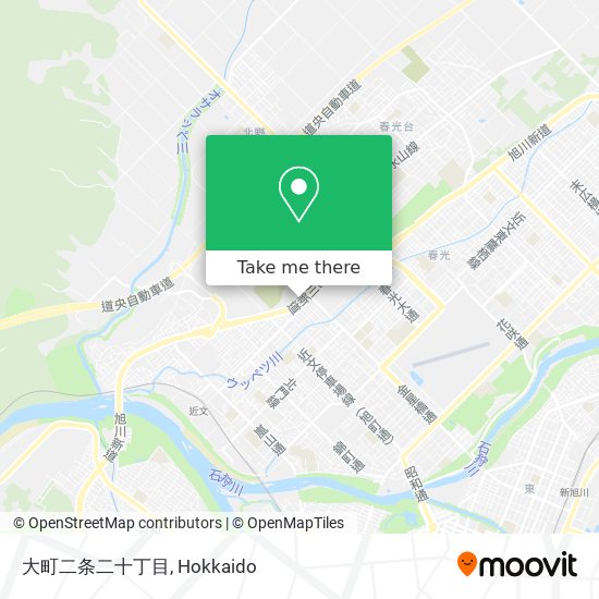 大町二条二十丁目 map