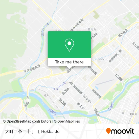 大町二条二十丁目 map