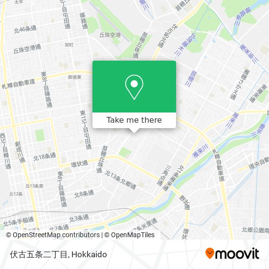 伏古五条二丁目 map