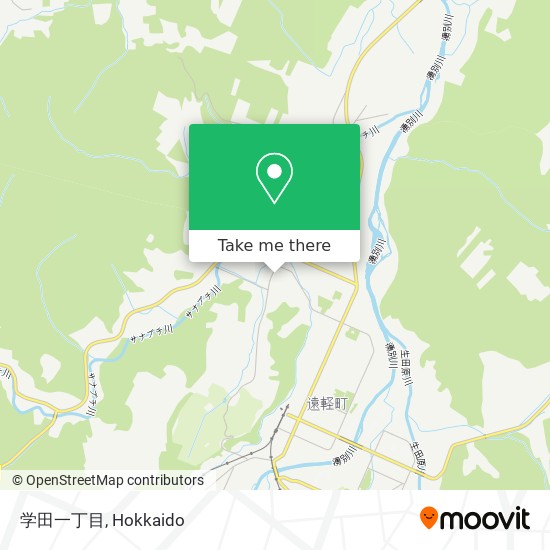 学田一丁目 map
