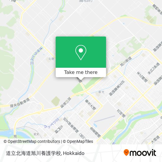 道立北海道旭川養護学校 map