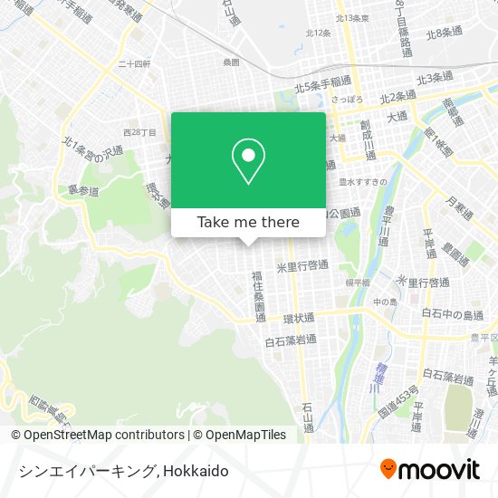 シンエイパーキング map