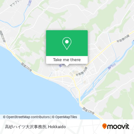 高砂ハイツ大沢事務所 map