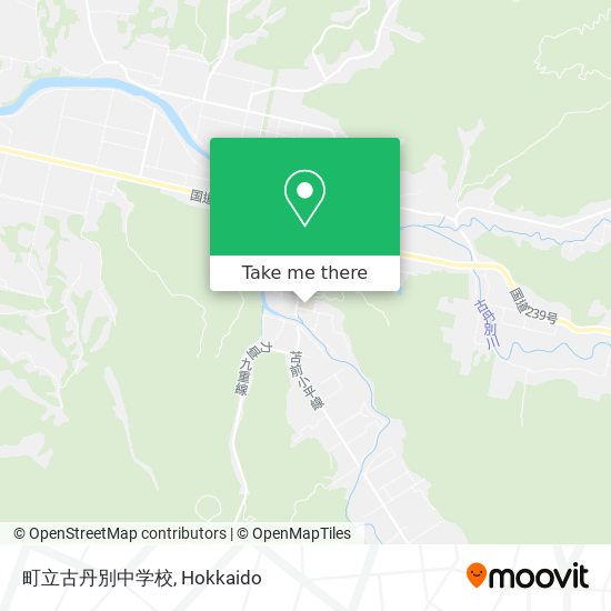 町立古丹別中学校 map