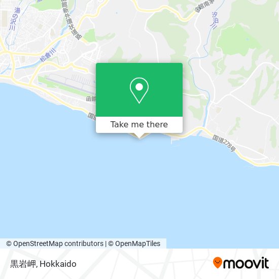 黒岩岬 map