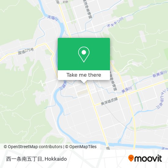 西一条南五丁目 map