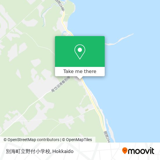 別海町立野付小学校 map