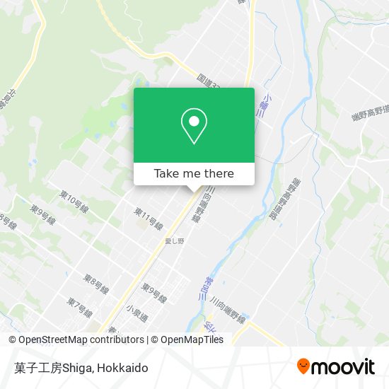 菓子工房Shiga map