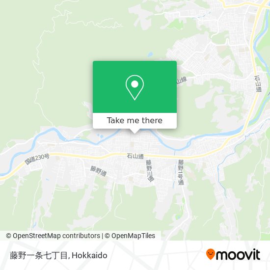 藤野一条七丁目 map