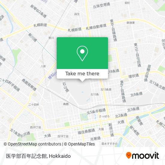 医学部百年記念館 map