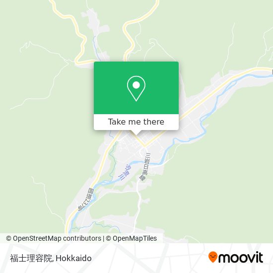 福士理容院 map