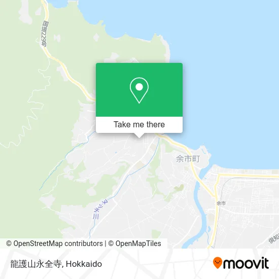 Ryogo Mountain Eizen Temple map