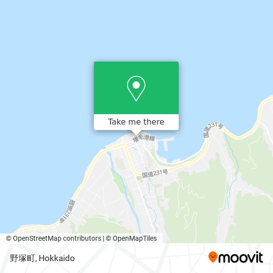 野塚町 map