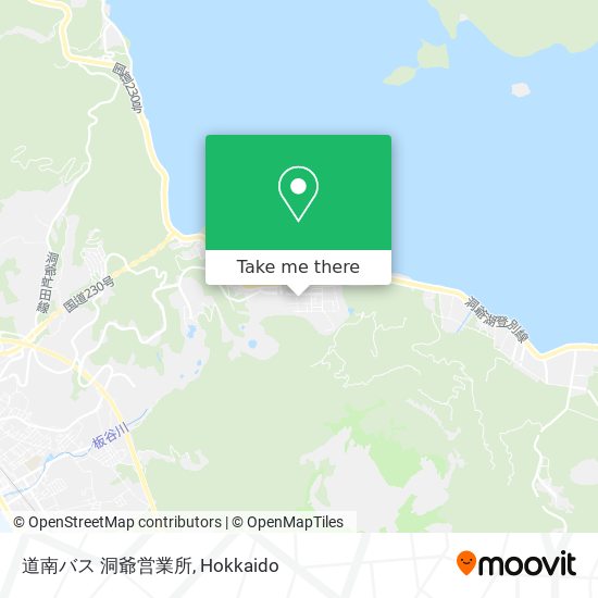 道南バス 洞爺営業所 map