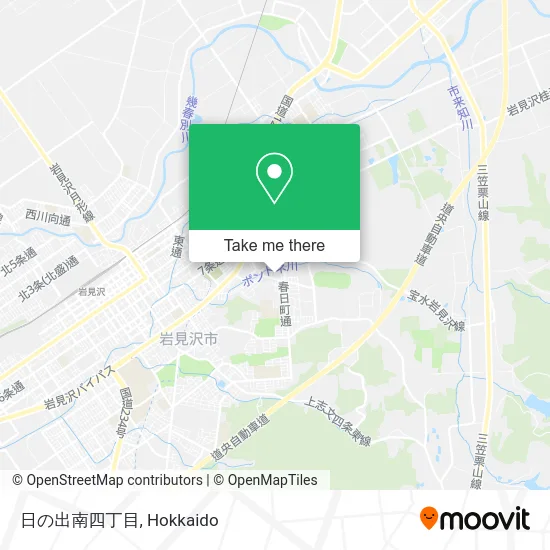 Hinode Minami 4-Chome map