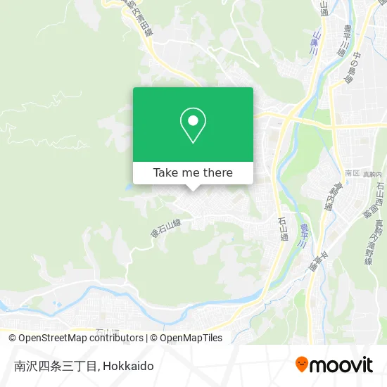 南沢四条三丁目 map