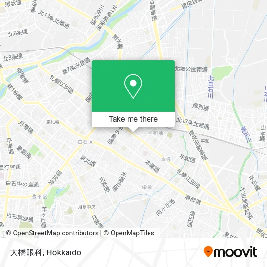 Ohashi Eye Clinic map