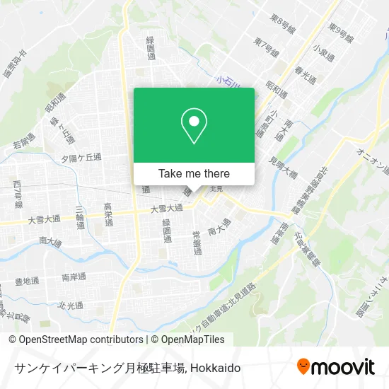 サンケイパーキング月極駐車場 map