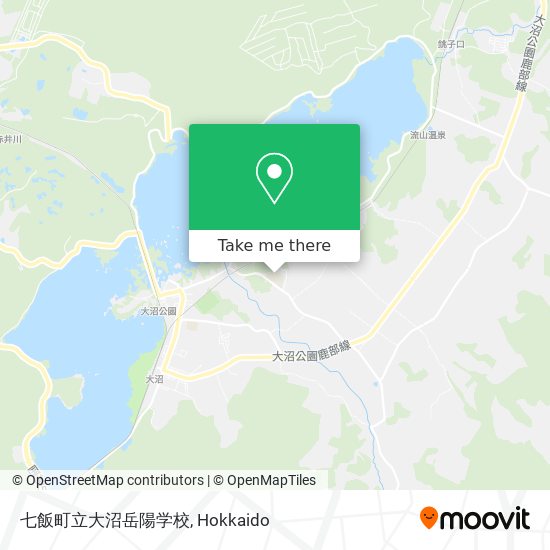 七飯町立大沼岳陽学校 map
