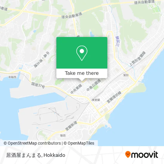 Izakaya Manmaru map