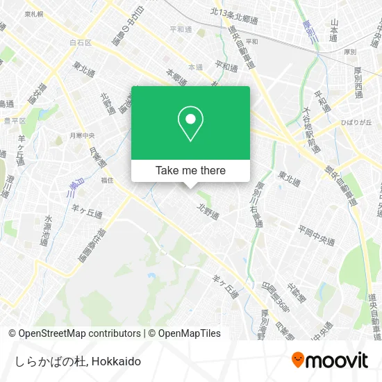 しらかばの杜 map