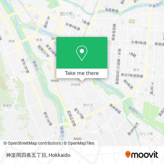 神楽岡四条五丁目 map