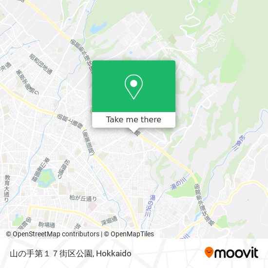 山の手第１７街区公園 map