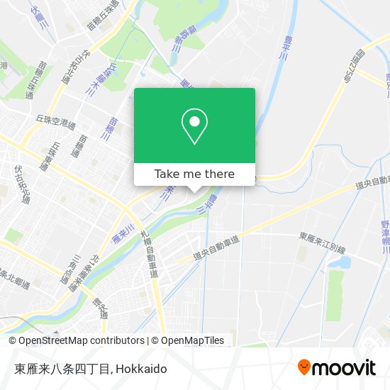 東雁来八条四丁目 map