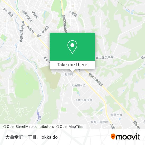 大曲幸町一丁目 map