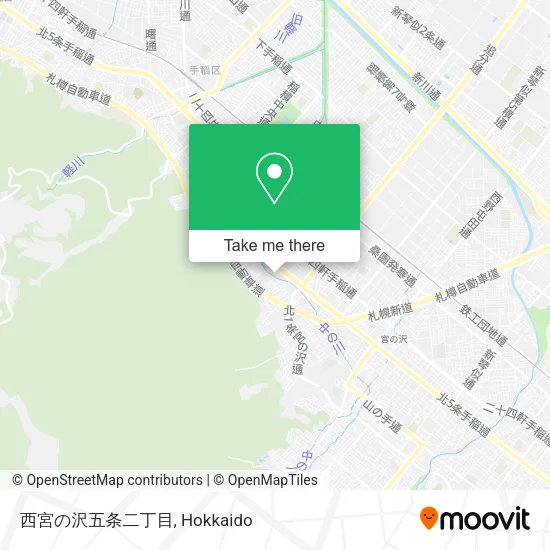西宮の沢五条二丁目 map
