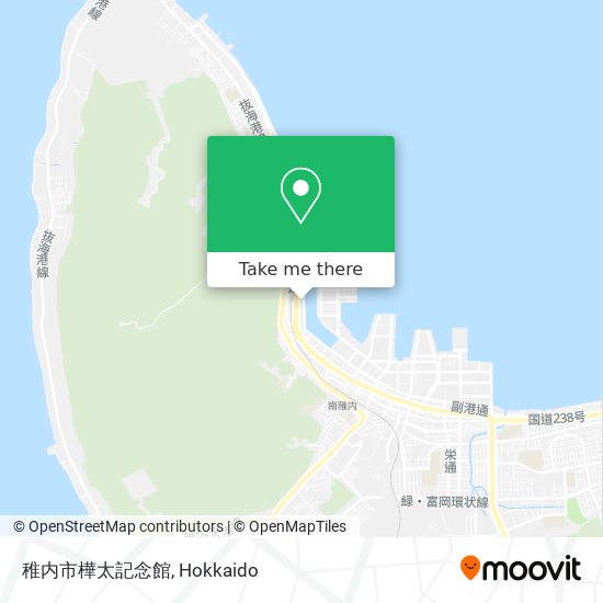 稚内市樺太記念館 map